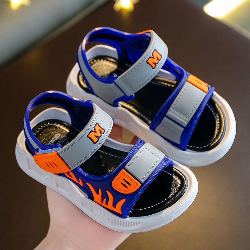 Kids Shoes Boy Shoes Boys sandals 2022 New Summer Boys soft soled antiskid kids shoes children s beach shoes Shopee Singapore
