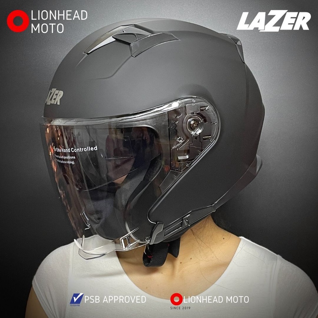 Lazer store crash helmet