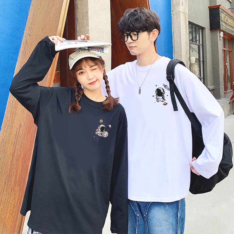 Two-Color Spaceman Female Hug Ball Couple Wear Trendy t Class Pure ...