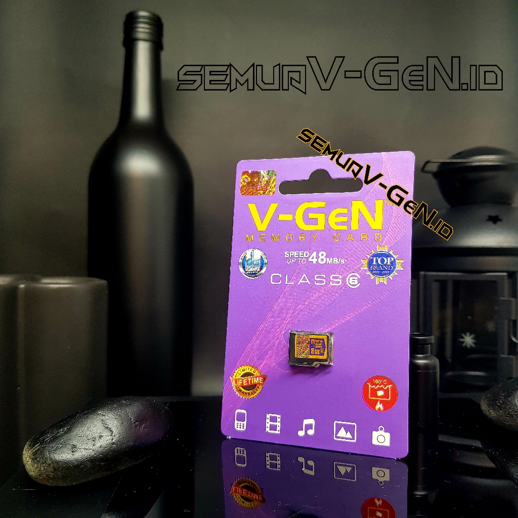 Micro SD 8 GB Class6 Non Adapter V-GeN | MicroSD 8GB Class 6 Vgen - Gambar 4
