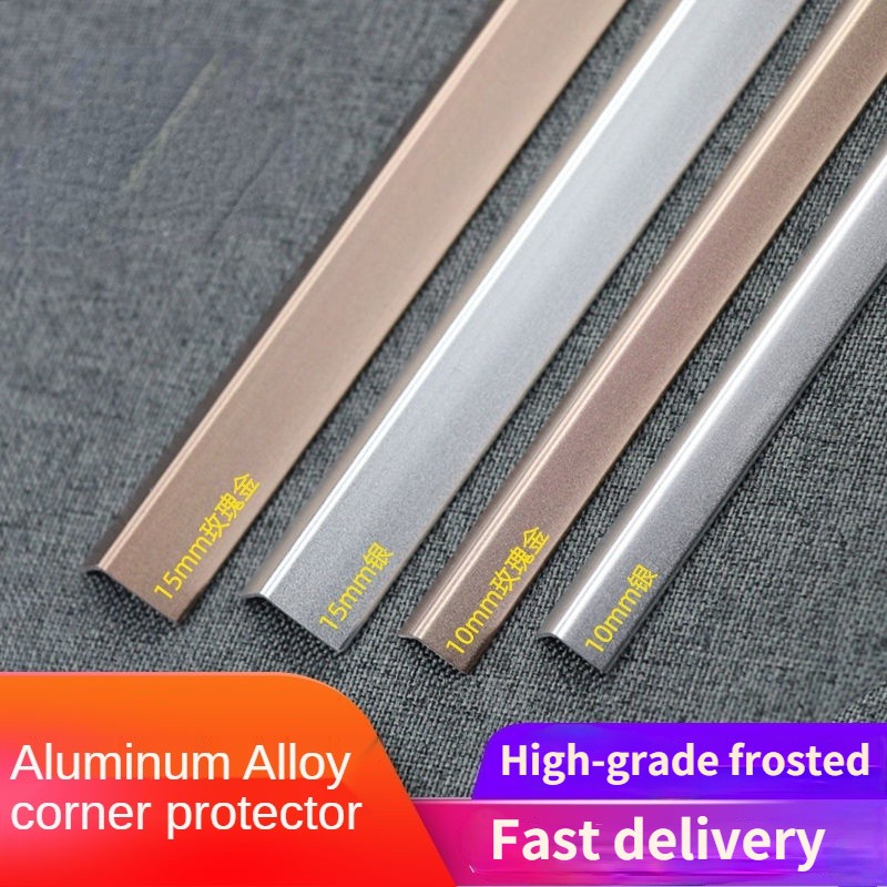 Aluminum alloy L-shaped edging edge trimming decorative line right ...