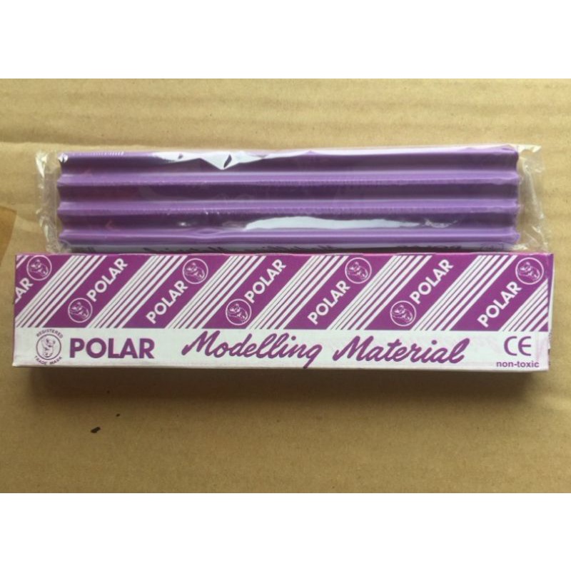 POLAR modelling clay/plastercine/tanah liat all 10colours NON