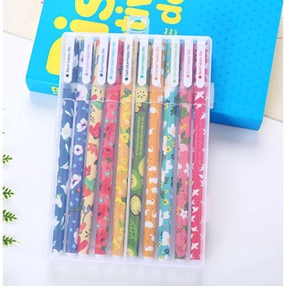 10 Pcs Color Pen Gel Pens Kawaii Pen Boligrafos Kawaii Canetas