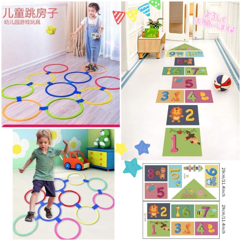 Jumping Rings Training Children Strengthen The Development Of | Shopee ...
