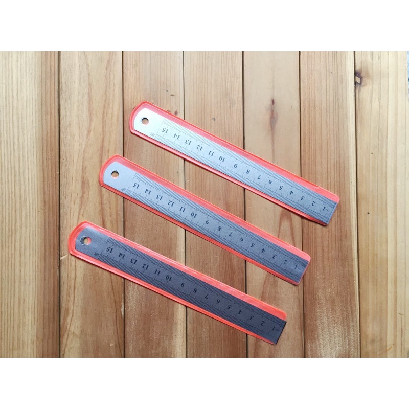 Precision double-sided ruler stainless steel 15/20/30 cm ruler,steel ...