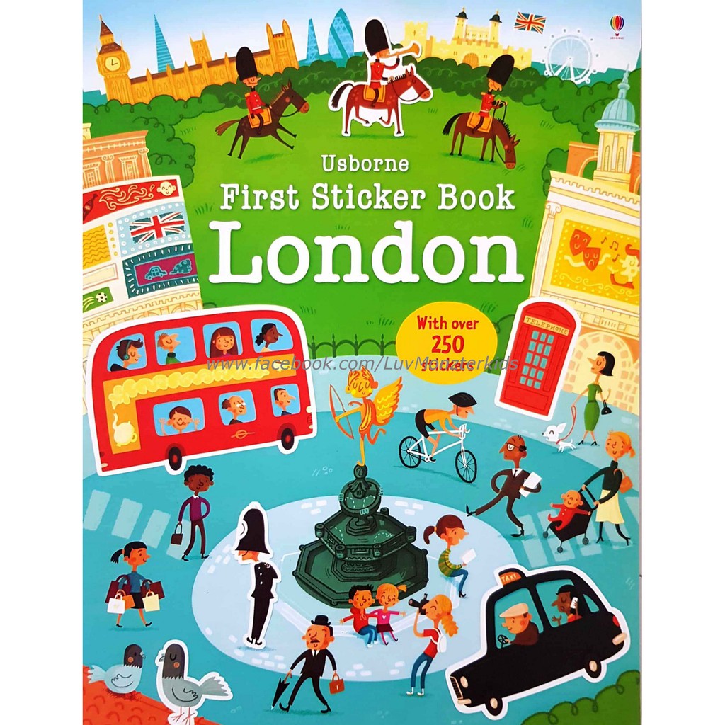 Usborne First Sticker Book London Shopee Singapore