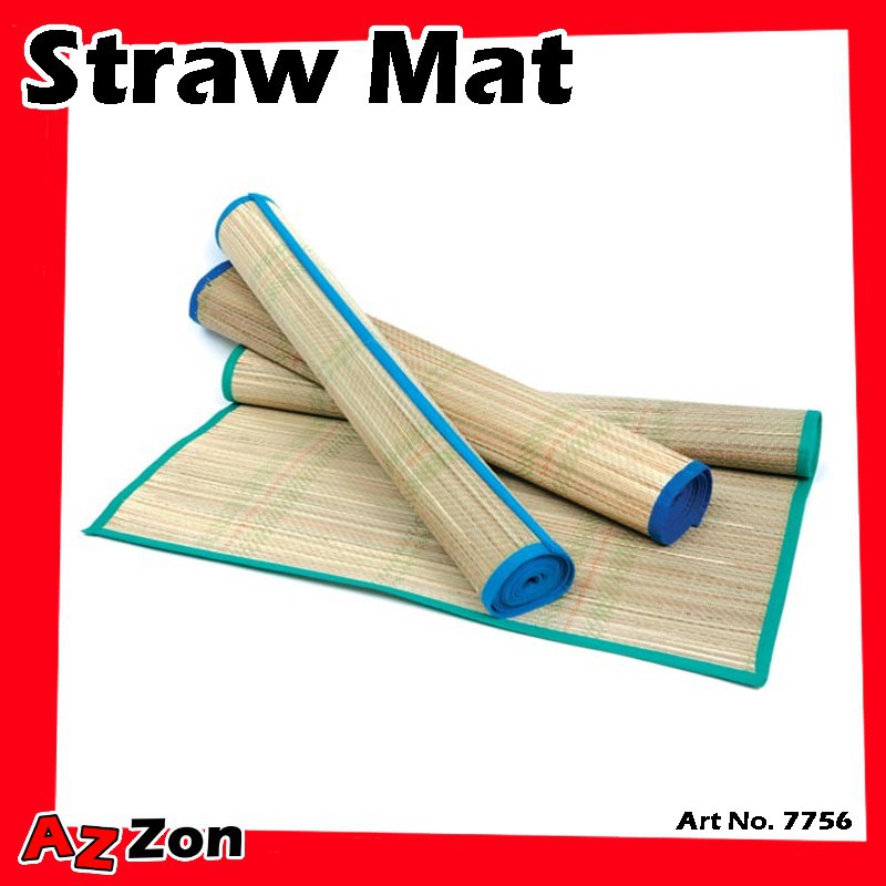 Straw Mat / Picnic Mat / Straw Rugs Carpet / Alas Lantai / Camping Mat