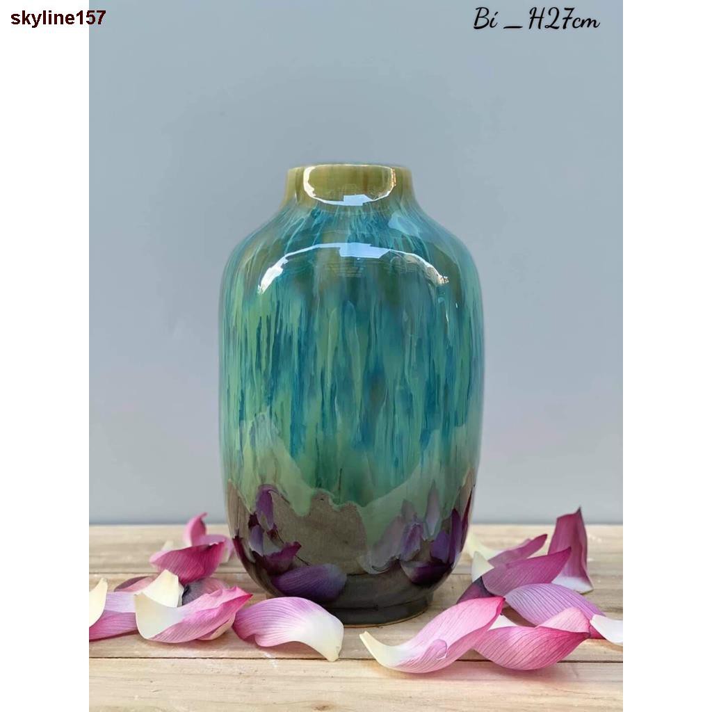 Skyline157 Bat Trang Ceramics Vase Flower Vase Ngoc Bich Van Floating