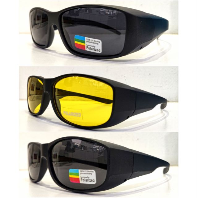 Polarized fit store over sunglasses