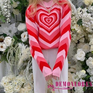 Red sweater hot sale with hearts