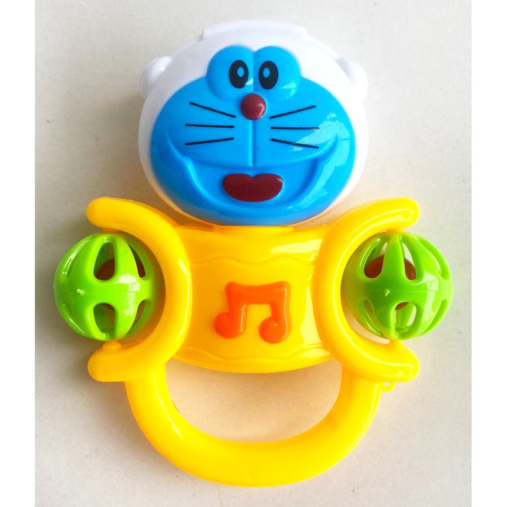Doraemon Rattle Baby Toy | Shopee Singapore