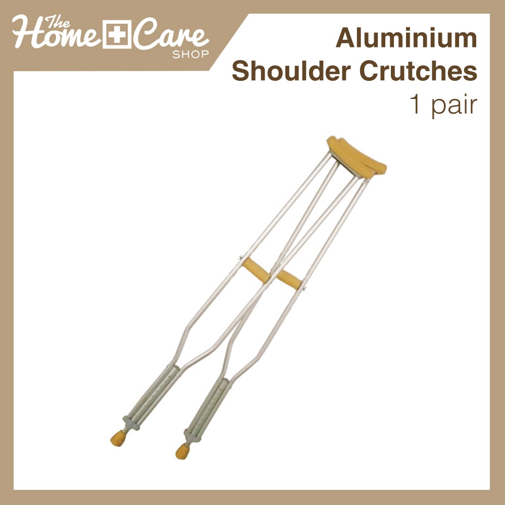 Aluminium Shoulder Crutches (1 pair) Shopee Singapore