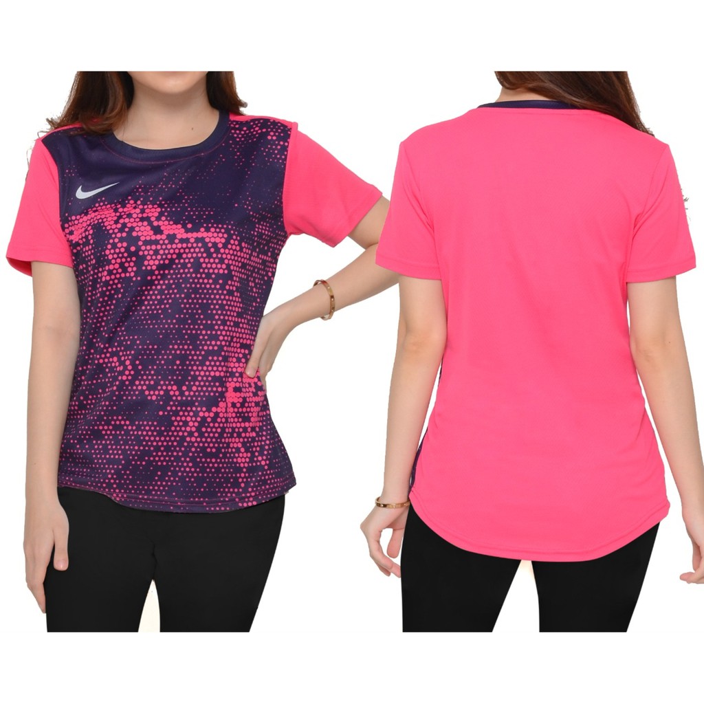 S-3XL Polyester Reflective Logo Multicolor Short Sleeve Sports Top for Women