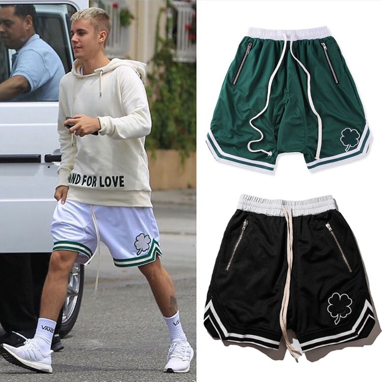 Mens basketball shorts outlet with zipper pockets