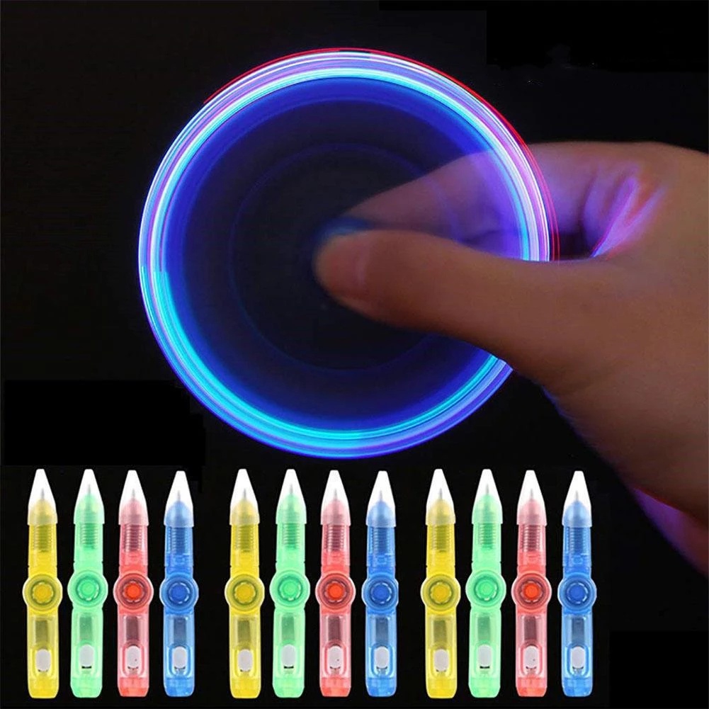 [Hot Sales][Random Color]Multifunction LED Flash Pen /Relieve Stress ...