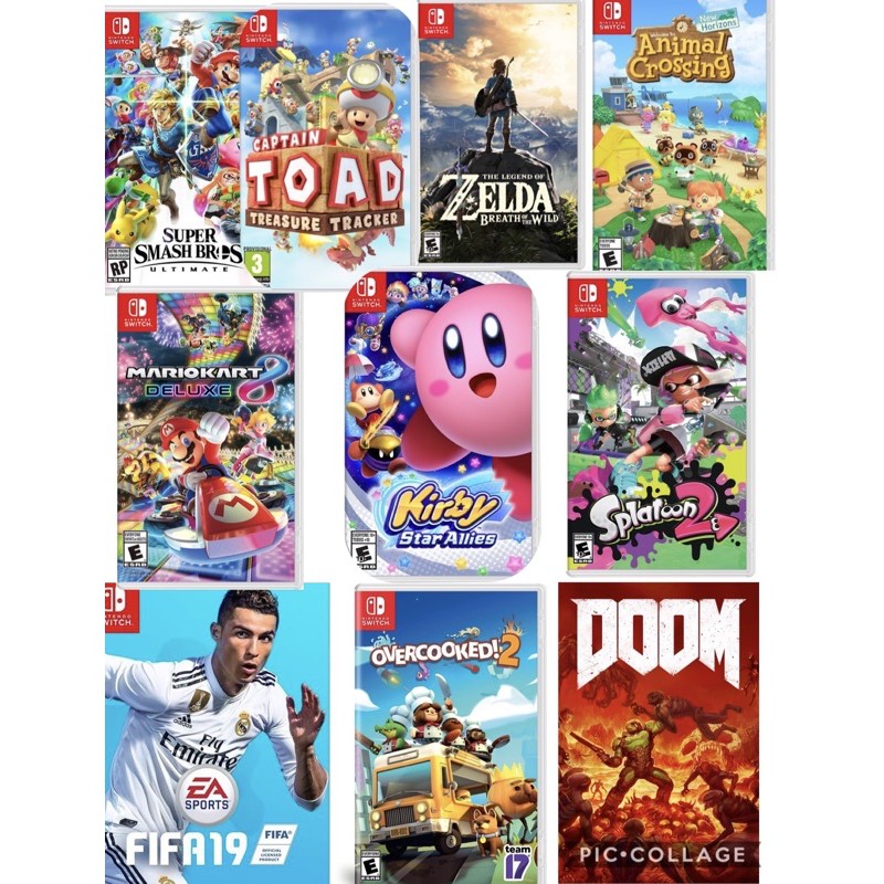 Renting store switch games