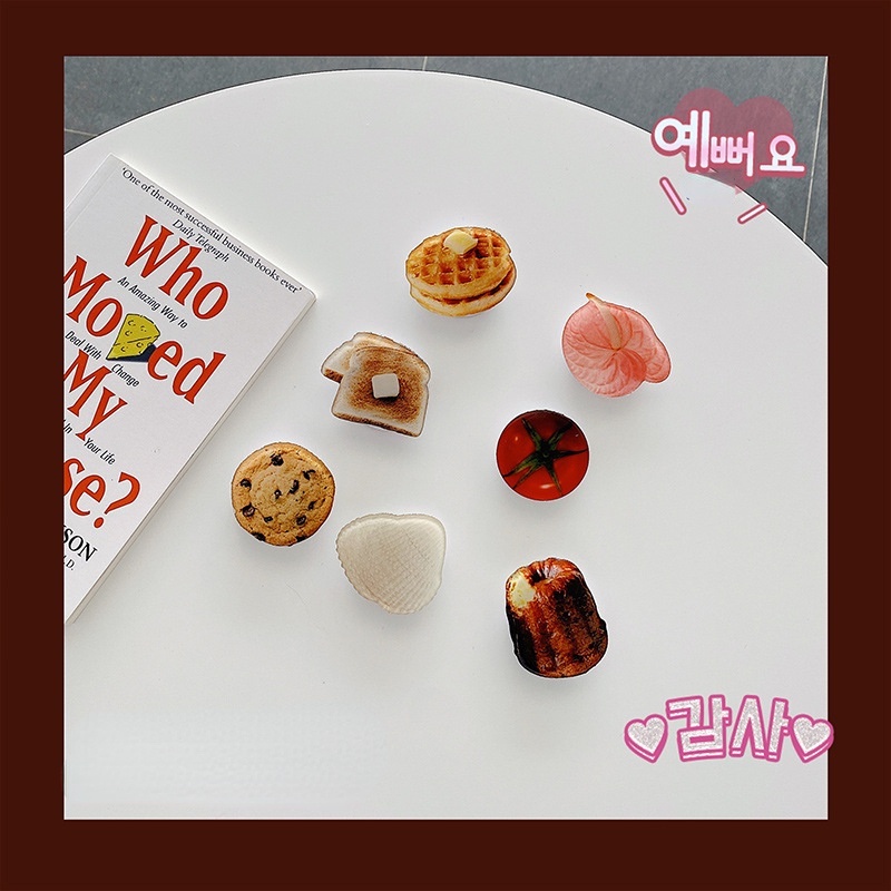 Epoxy folding phone holder Creative cartoon telescopic lazy desktop phone holder Girl cute holder
