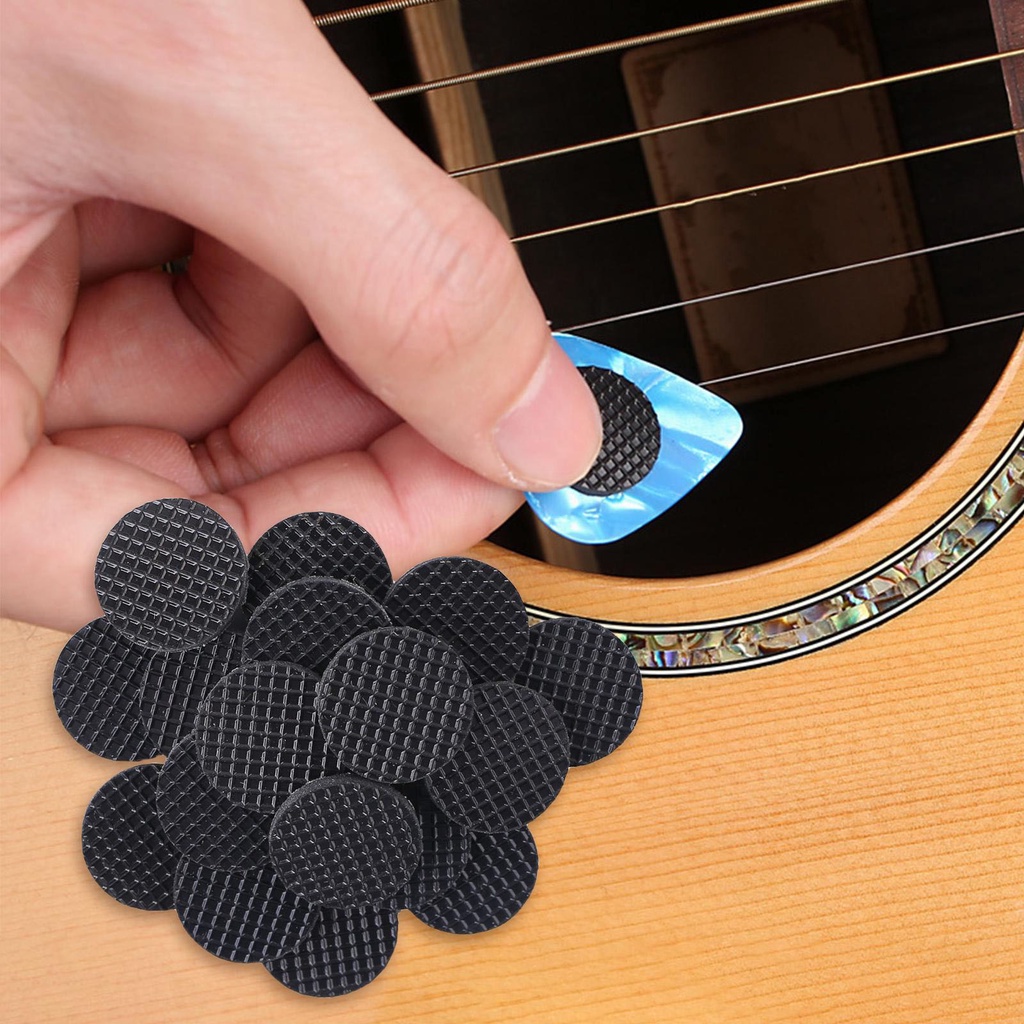 20x Rubber Grips for Guitar Picks, Stop Dropping, Guitar Picks Parts ...