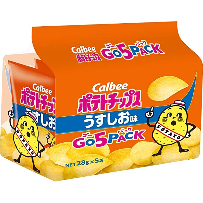 Calbee Potato Chips Light Flavor Go 5 Pack [Japanese] | Shopee Singapore
