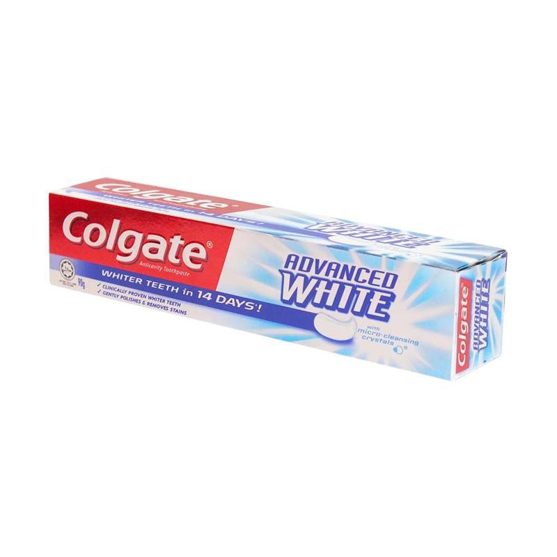 Colgate Advanced Whitening Toothpaste 150gr / Pasta Gigi / Pemutih Gigi / Odol / Anti Plak - Gambar 3