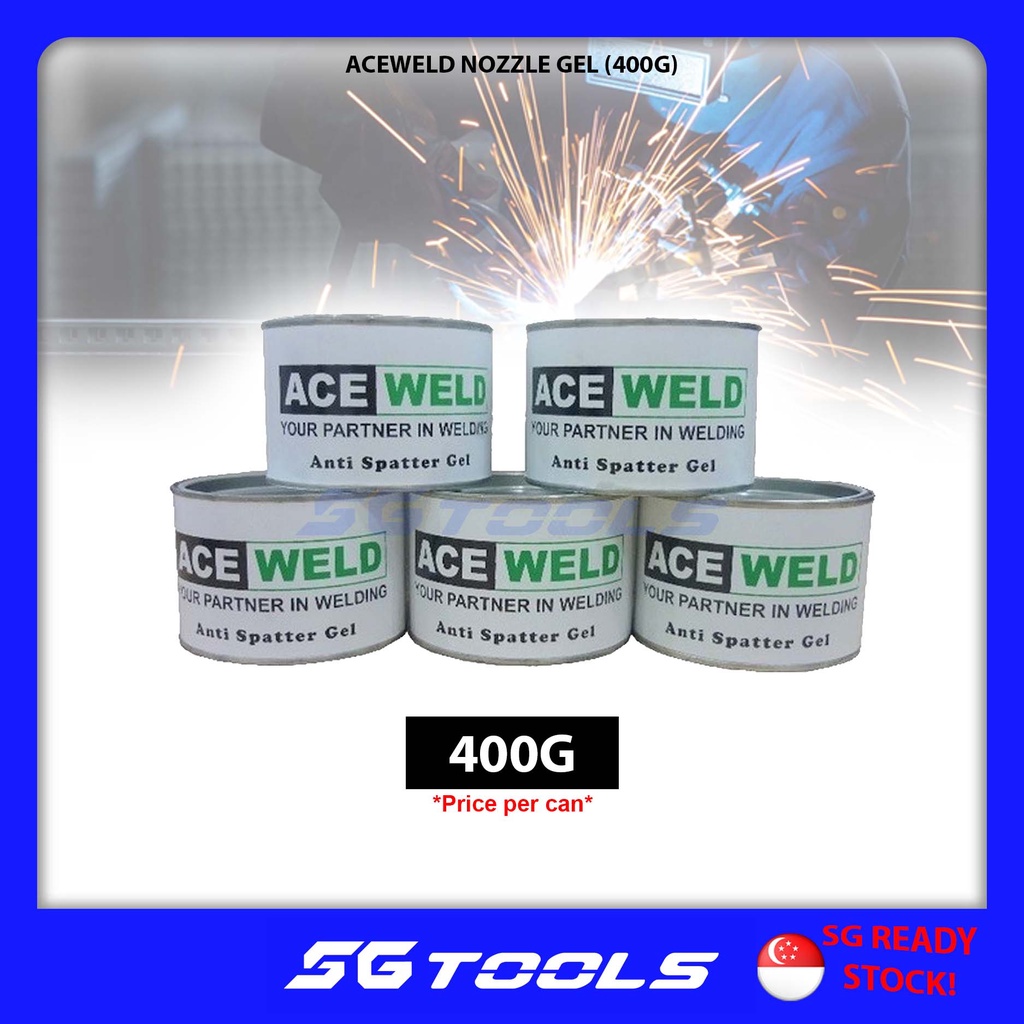 ACEWELD NOZZLE GEL (400G)/ MIG WELDING ANTI SPATTER TORCH NOZZLES CO2