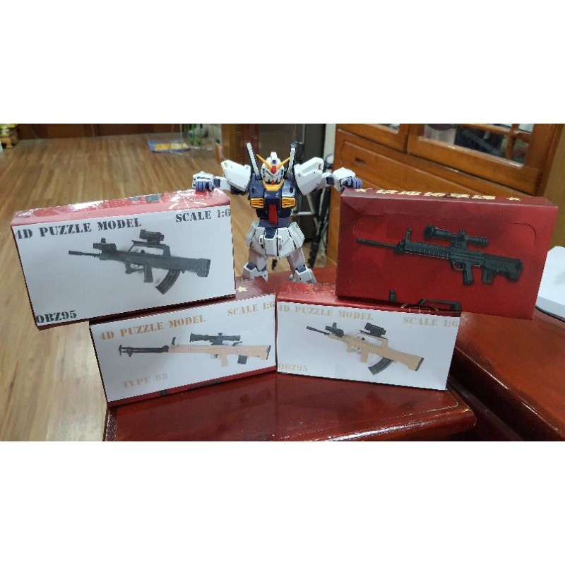 Miniature Model 1 / 6 Ratio Moderns Weapons For Fig 1 / 6 MG 1 / 100 ...