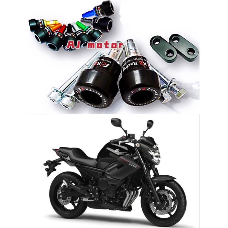 YAMAHA XJ6 DIVERSION 2014+ BODY FRAME SLIDER PROTECTOR SIDE TEPI GUARD