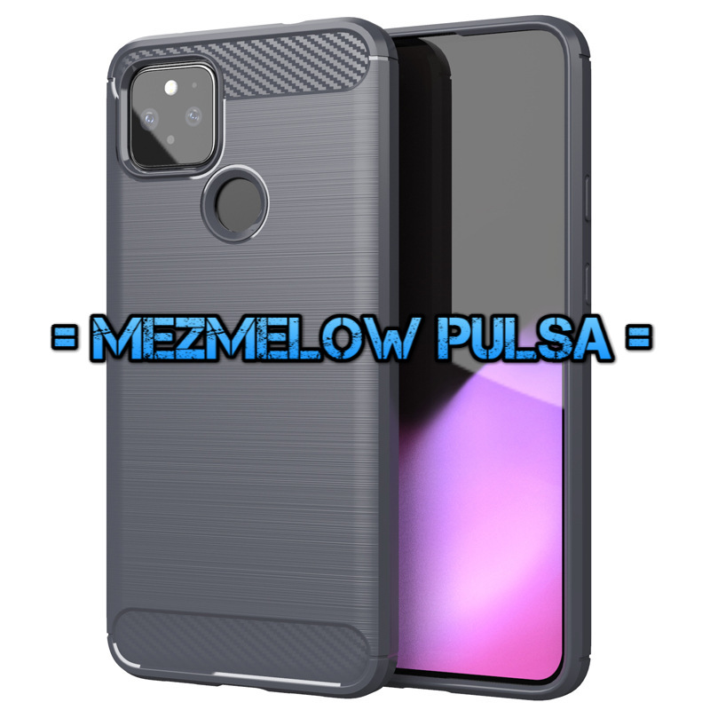 TPU Fiber Carbon Casing Caseng Case Softcase GOOGLE PIXEL 5A - Gambar 4