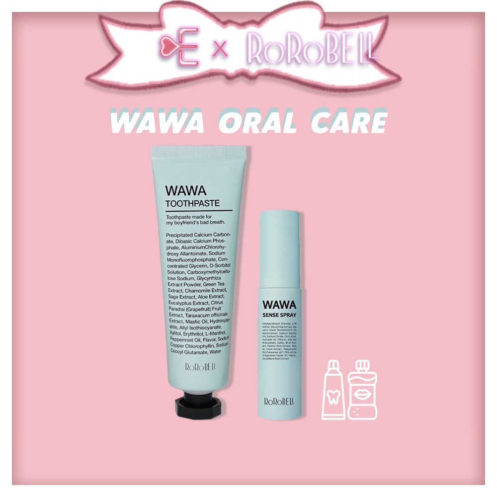 [ROROBELL] ROROBELL WAWA Toothpaste_100g / WAWA SENSE SPRAY_10ml (fresh ...