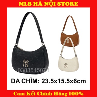 Shop MLB Korea 2023-24FW ○MLB○ Quilted Hobo Bag (2color) unisex