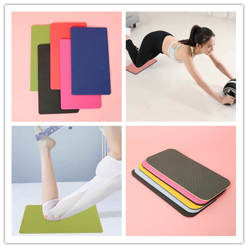 Plank Support Mat Thick Non slip Small Yoga Mat Shopee Singapore