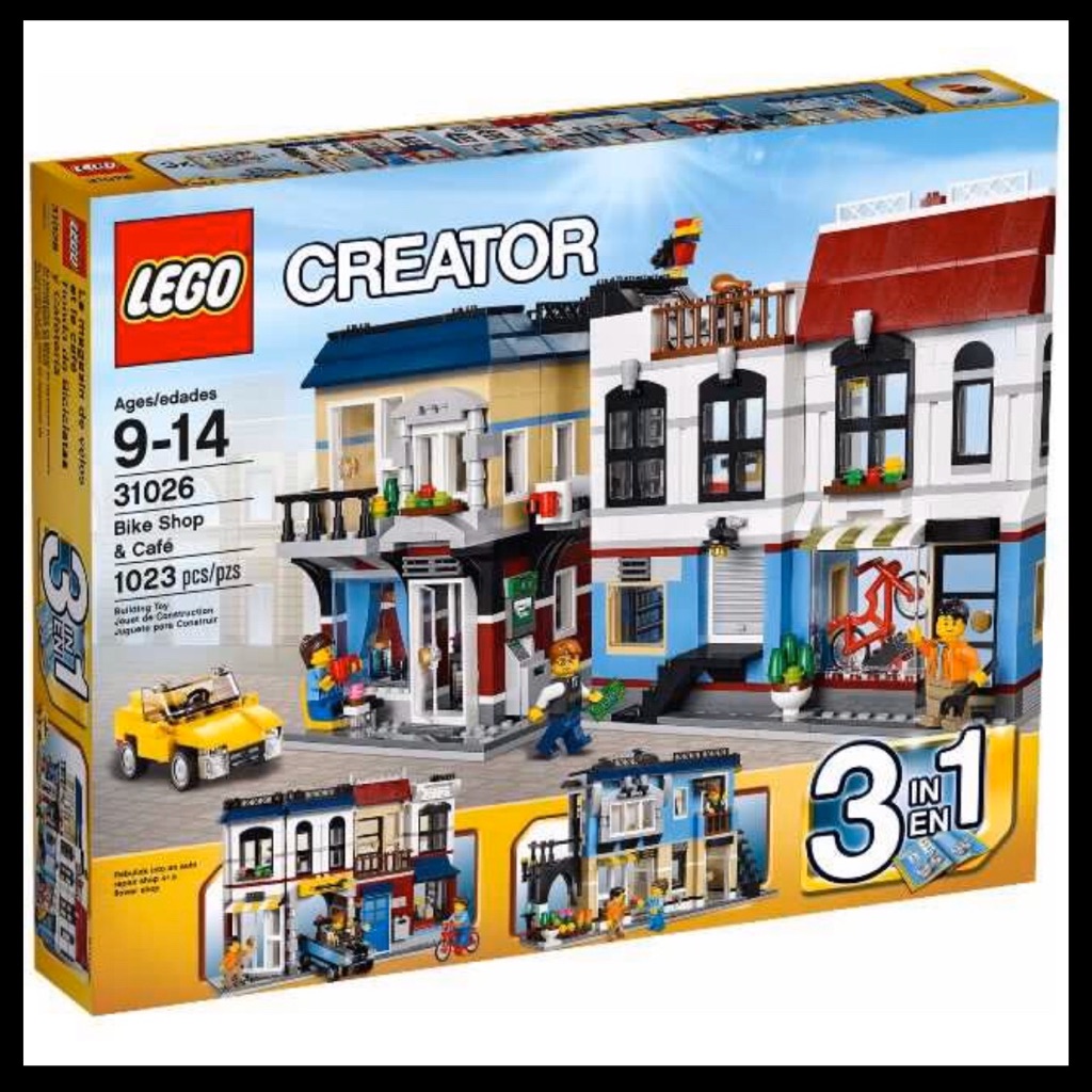 Lego 31026 Creator 3 in 1 Bike shop Shopee Singapore