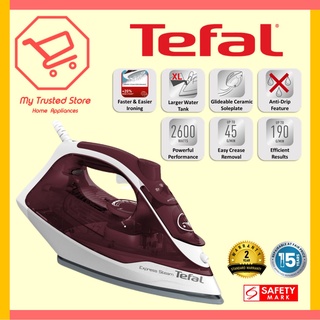 Tefal Easy Gliss Steam Iron FV3951 Prices and Specs in Singapore, 12/2023