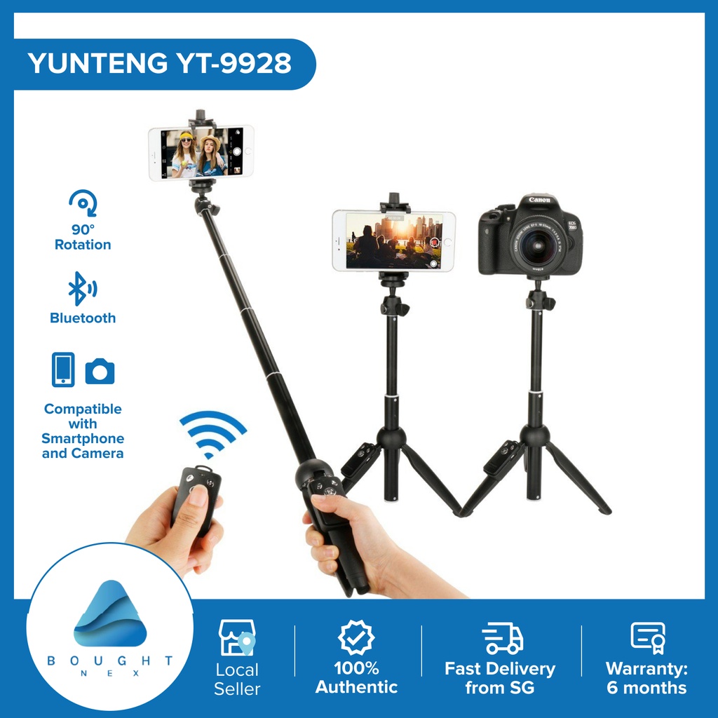 YUNTENG YT9928 Multifunction Selfie Stick/Tripod Stand/Phone Holder ...