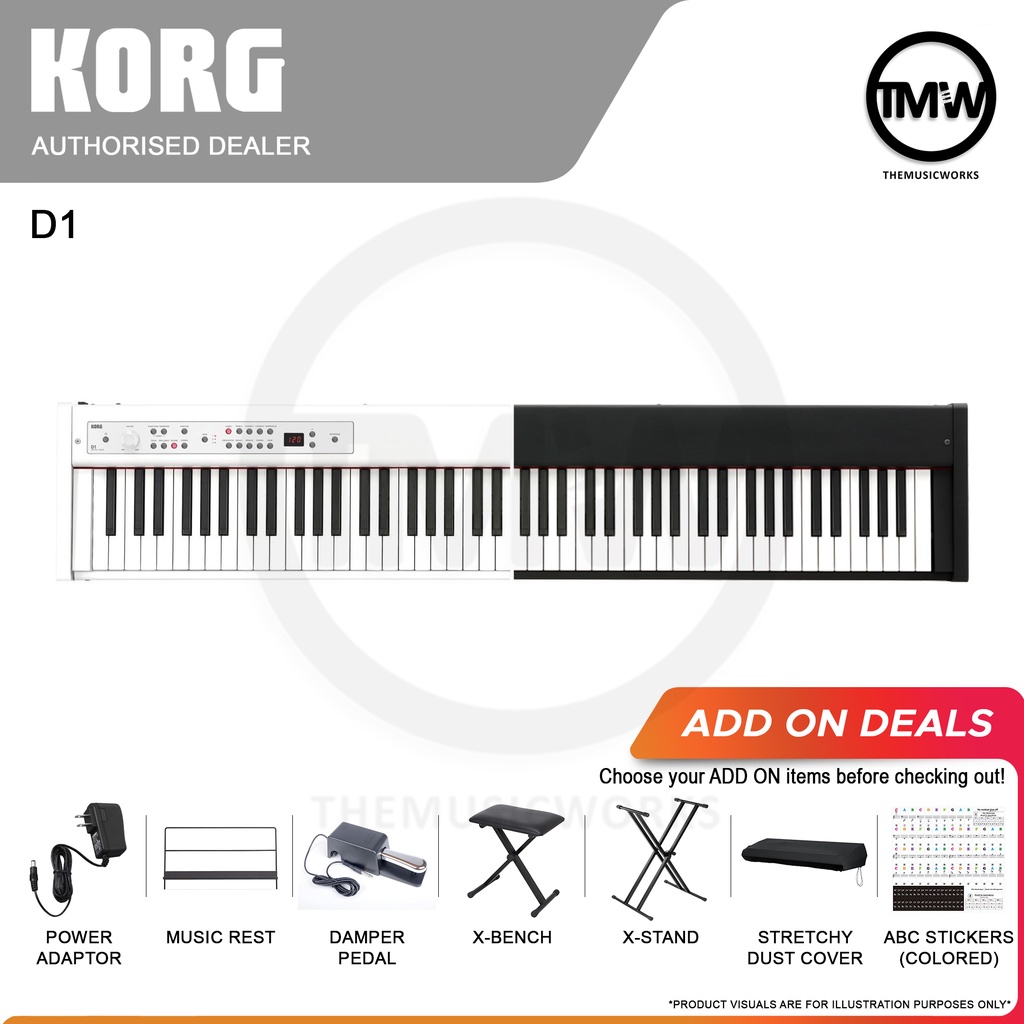 [LIMITED STOCKS] D1 Digital Stage Piano 88 keys Hammer Action