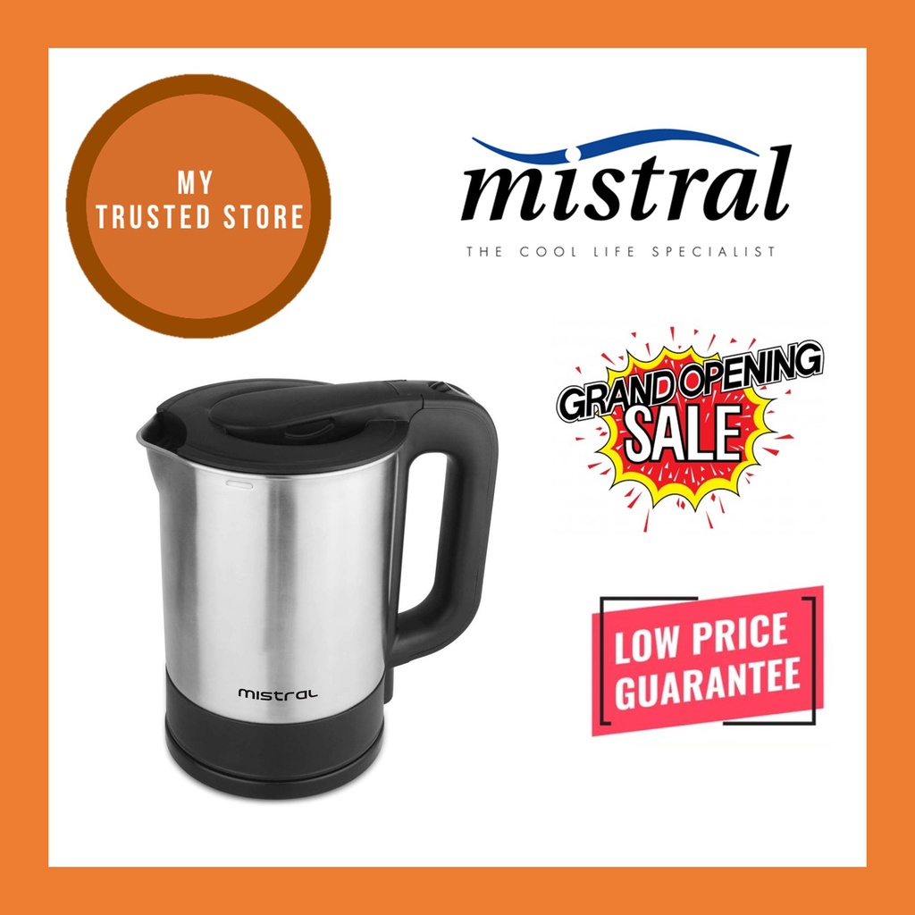 Mistral MEK1702 Electric Kettle Shopee Singapore