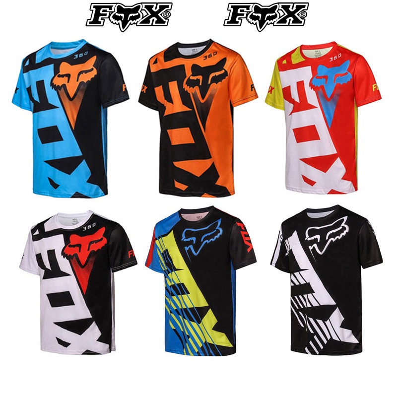 Off-Road MOTOGP Motorcycle Quick-Drying Short-Sleeved T-Shirt Rider Clothing Cycling Jersey Quick Drop Suit Racing Short T Men