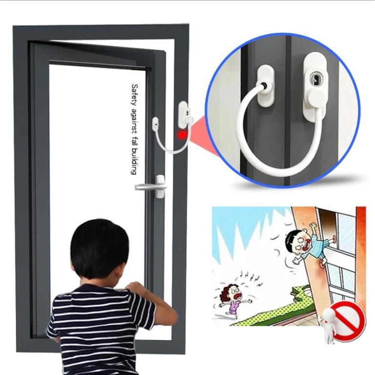Child Safety Window Lock Door Security Cable Lock Windows & Door