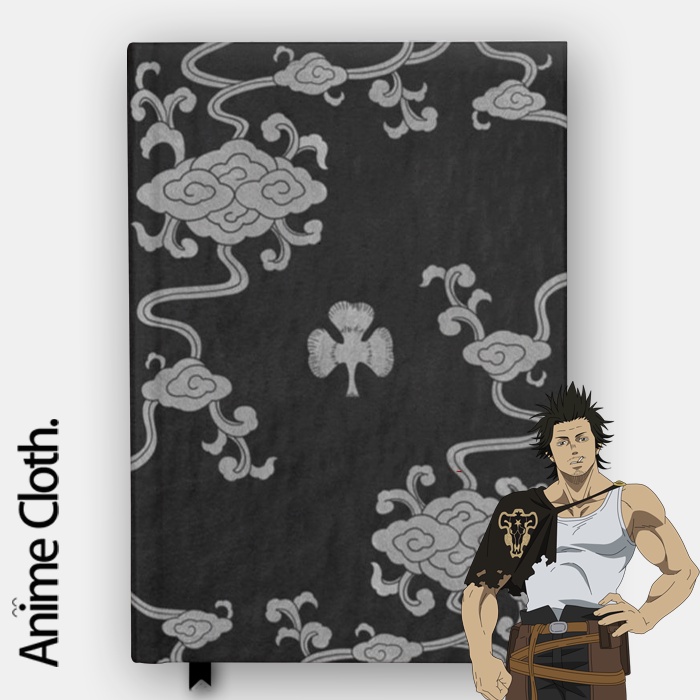 Grimoire Yami Sukehiro Black Clover Anime Notebook Custom A5 A6 ...