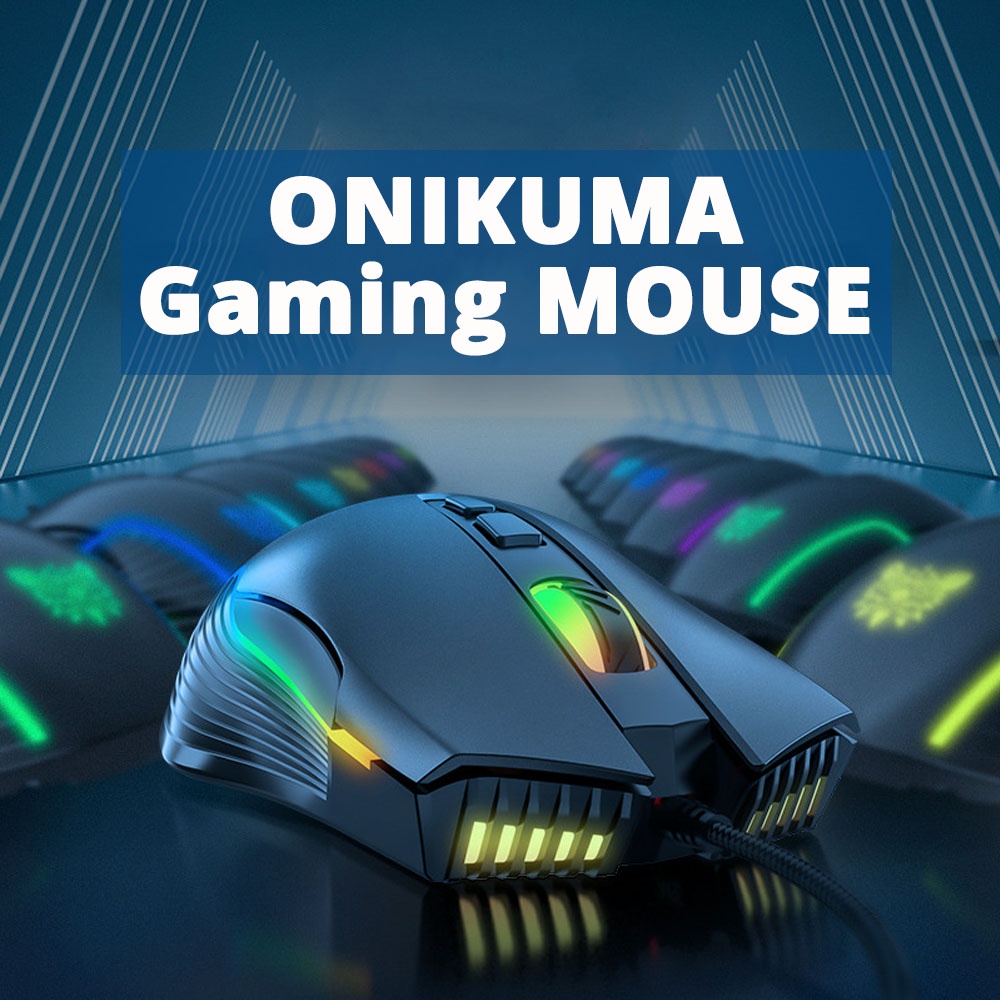 【SG】RGB Wireless Gaming Mouse ONIKUMA CW905 with 5 Adjustable DPI Up to