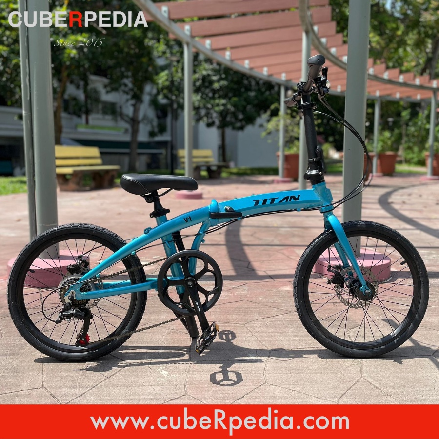 Titan folding bike hotsell