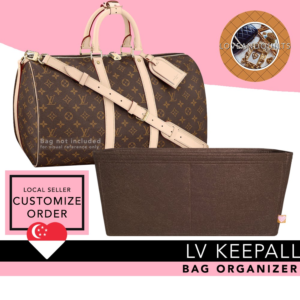 LV Keepall 45 Luxury Purse Organizer Shaper Insert for Louis