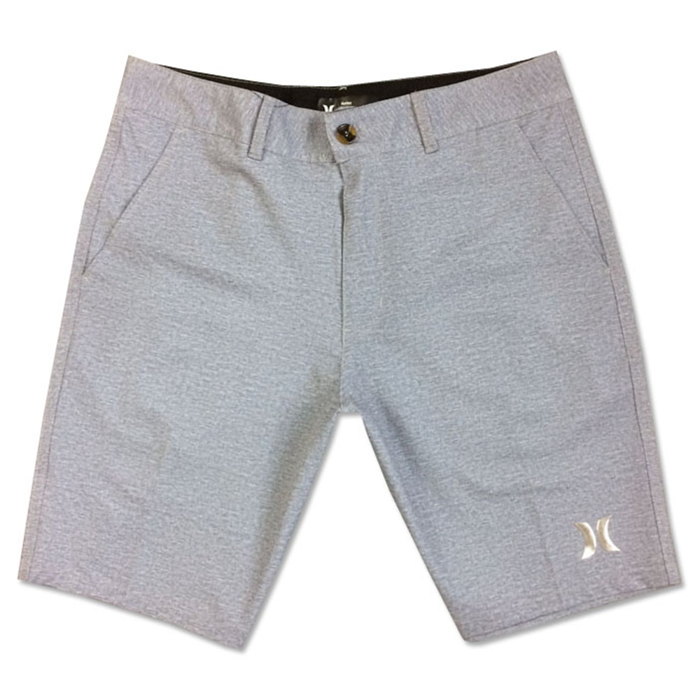 4Way Stretch Suit Shorts Men's Grey Surf Pants Board Shorts Bermudas