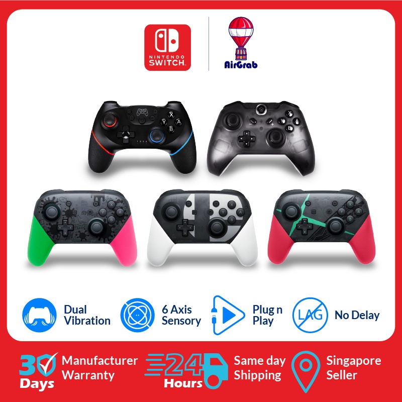 Nintendo Switch Controller Wireless Game Pad [SG Seller] | Shopee Singapore