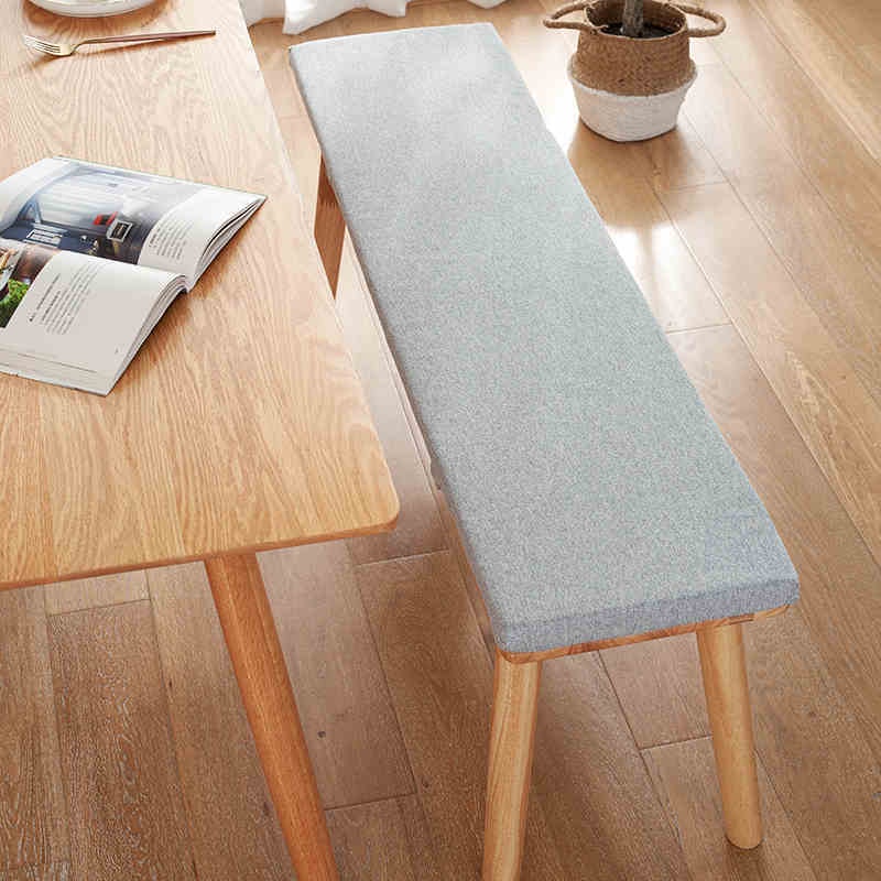 Customized Bench Bench Cushion Long Cushion Solid Wood Bench Long Sofa