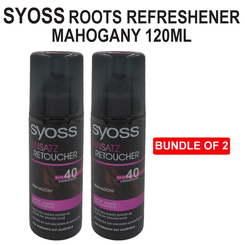[BUNDLE OF 2] SYOSS ROOTS REFRESHENER MAHOGANY 120ML | Shopee Singapore