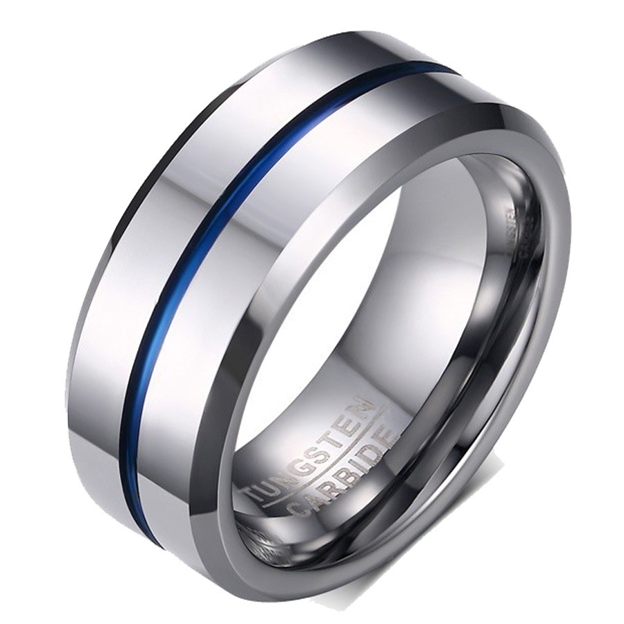 Mens engagement rings tungsten sale