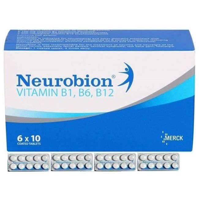 Neurobion Vitamin B 1 Box (6 X 10's) Premium Vitamin B Complex | Shopee ...