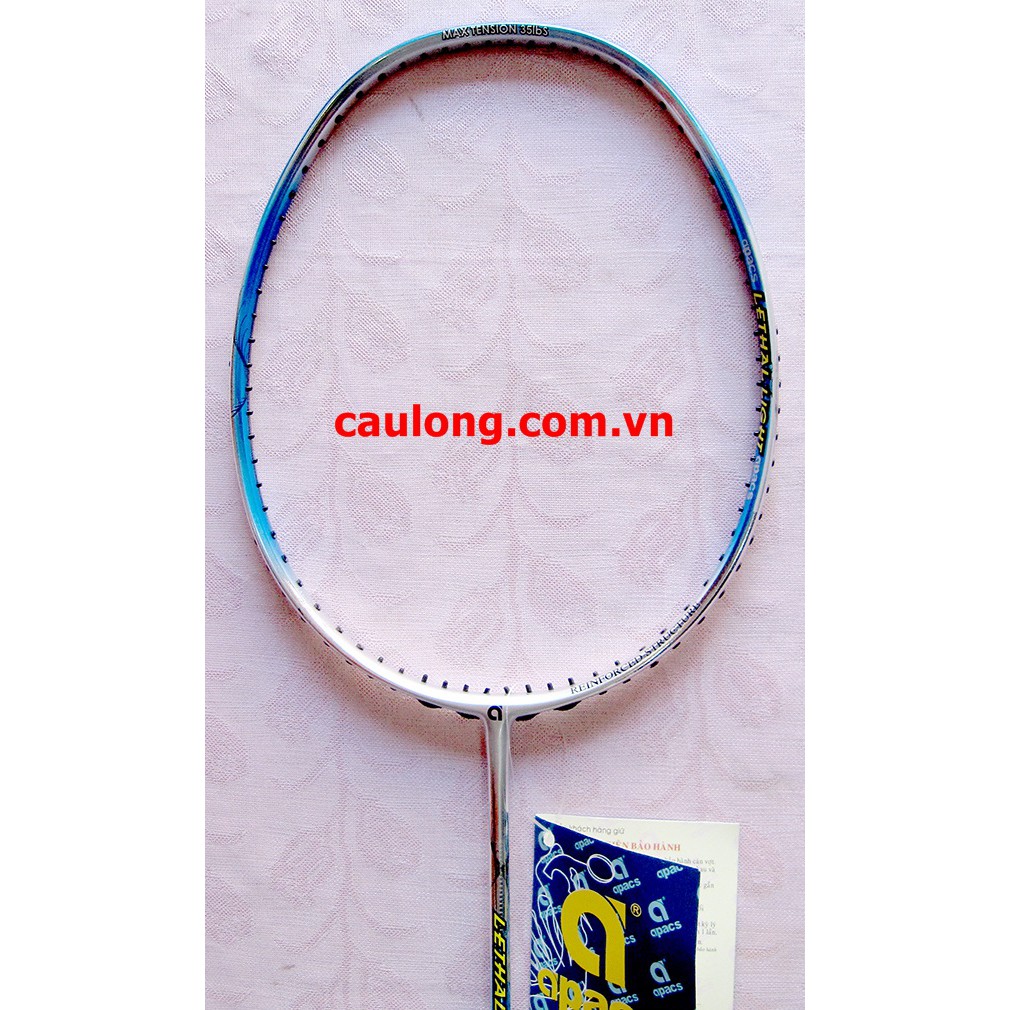 Apacs Lethal Light Badminton Racket 1.10 Blue (Light Racket, 6U