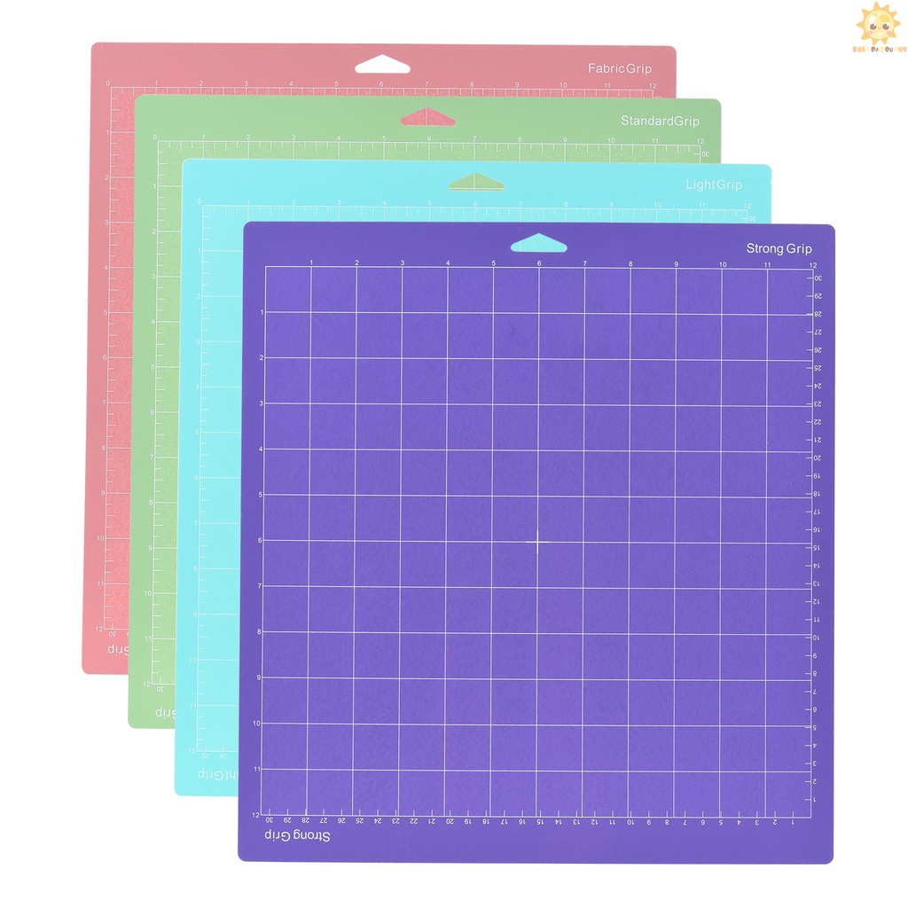 5-Pack 12 Inch Replacement Cutting Mats - Perfect For Rotary Paper Trimmers & Craft Cutters